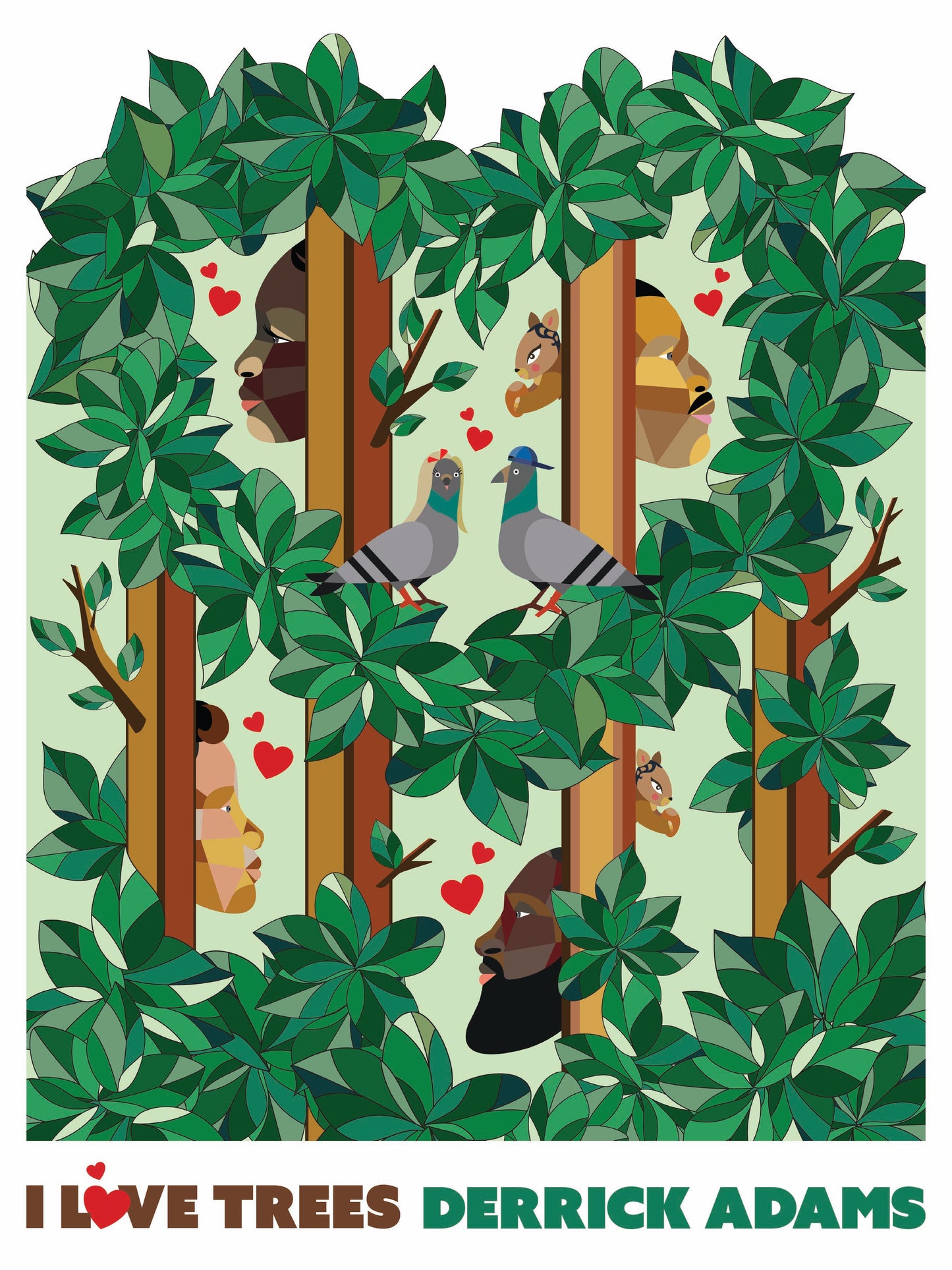 I Love Trees Poster