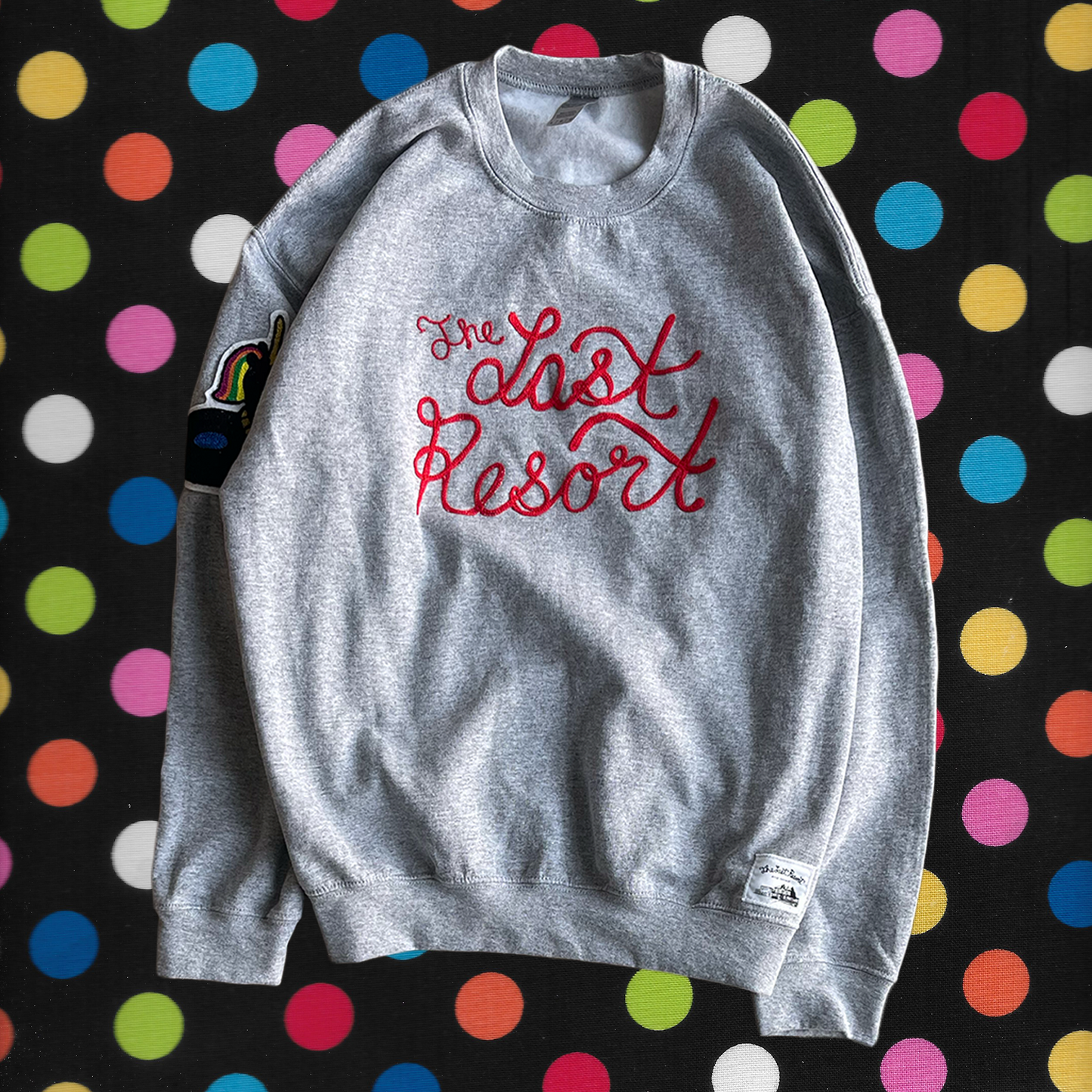 LAST RESORT CREW (Heather Grey)