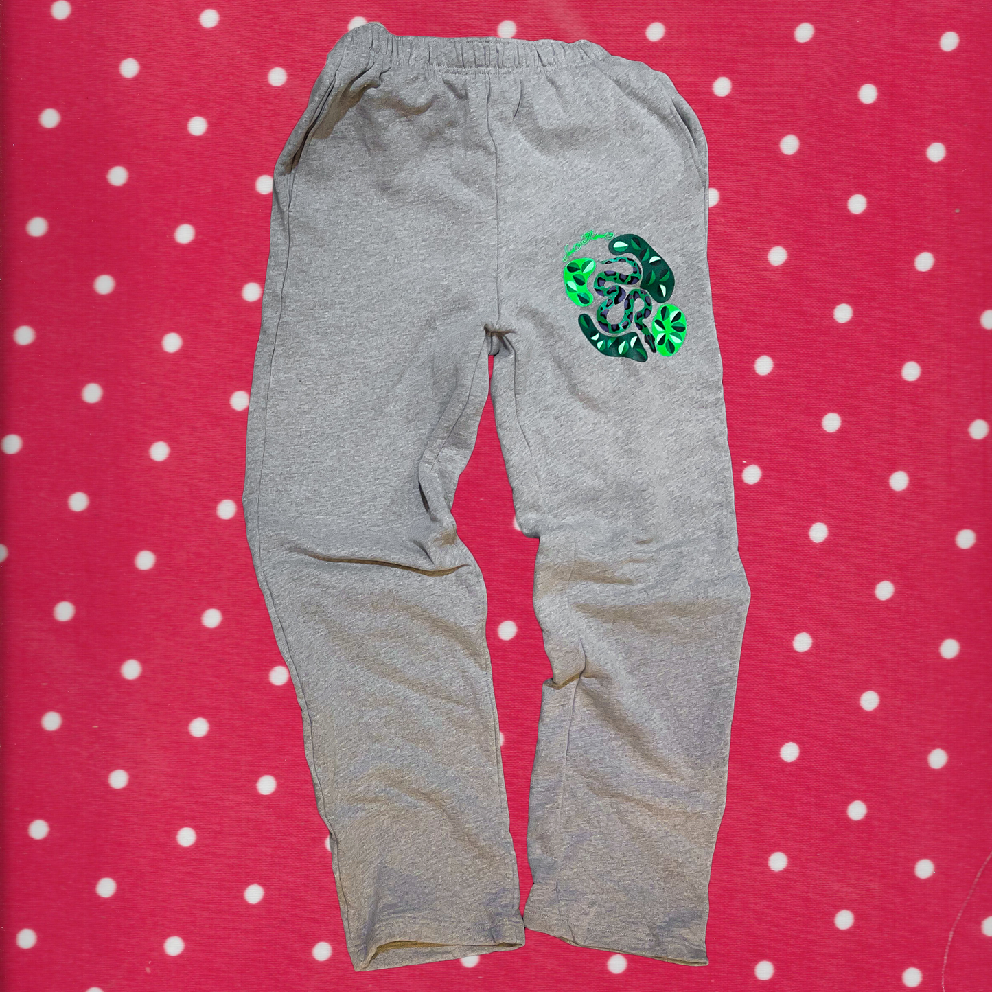 SNAKE PANT (Heather Grey)